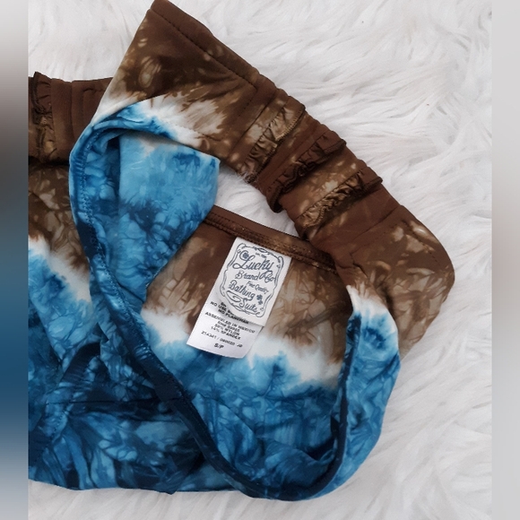 Lucky Brand Tie Dye Bikini Bottom 8 - Picture 3 of 7